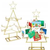Vercraft Christmas Tree Card Photo Holders 23.6' T
