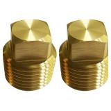 1/2' NPT Solid Brass Drain Plugs commonly Used in