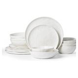 Famiware Porcelain kitchen plates and bowls set, M