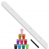 4 Person shot ski Board 57' x 3.9' Vintage Wooden