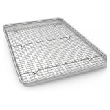 24 Inch Baking Sheet Pans with Rack Set, Natural A