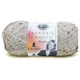 Lion Brand Yarn 860-401F Vanna's Choice Yarn, Grey