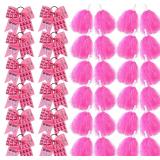 36 Pcs Breast Cancer Awareness Accessories Include