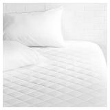 Amazon Basics Hypoallergenic Quilted Plush and Bre