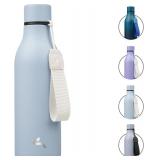Insulated Water Bottle with Strap,18oz Double Wall