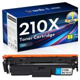 210X Cyan Toner 1-Pack W2101X Replacement for 210X