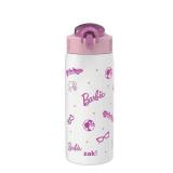 Zak Designs Barbie Water Bottle for Travel and At