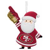 Hallmark NFL San Francisco 49ers Santa Fan Christm