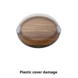 Farberware Round Build-a-Board 3' Acacia Cutting B