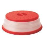Tovolo Red/White Plastic Collapsible Microwave Foo