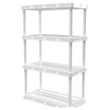 Gracious Living 4 Shelf Knect-A-Shelf Ventilated L