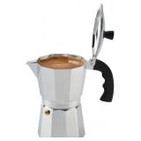 Imusa USA Aluminum Stovetop 6-cup Espresso Maker (