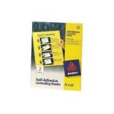 Avery 73602 9' X 12' Clear Self Adhesive Laminatin