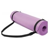 Fitvids Yoga Mat, 1/2-Inch Extra Thick High Densit