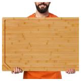 30 Inch Extra Large Bamboo Cutting Boards for Kitc