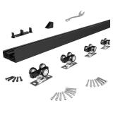 Sdstone Heavy Duty Bypass Door Hardware 60'/5FT,Al