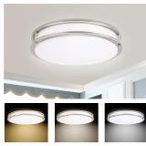 14 inch LED Flush Mount Ceiling Light Fixture, 300