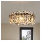Modern Luxury K9 Crystal Chandelier 5-Lights Round