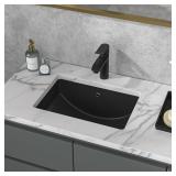 Sarlai Undermount Bathroom Sink - 21 x 15 inch Rec
