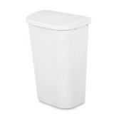 Pair Sterilite 10758006 11.3 gal Lift Top Wastebas