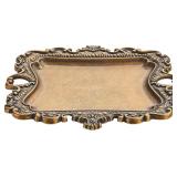 khtumeware 1 Pack Vintage Gold Jewelry Dish Antiqu