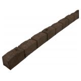 EzBorder 3.25in H x 48in L x 3.24in D Roman Stone