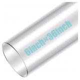 Geetery Clear PC Pipe Long Polycarbonate Round Rig