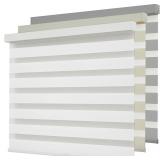Cordless Zebra Blinds for Windows,Free-Stop Roller