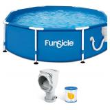 Funsicle Active 8' x 30' Outdoor Round Frame Above