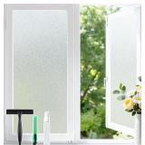 Haton Frosted Glass Window Privacy Film, Pure, 23.