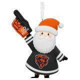 Hallmark NFL Chicago Bears Santa Fan Christmas Orn