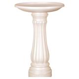 Union Products 61010 Round Bird Bath, White