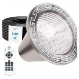 120V 10 Inch Pool Light for Inground Pools, IP68 W