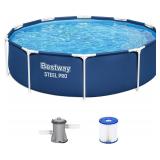 Bestway Steel Pro 10 Foot x 30 Inch Round Framed A