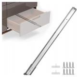 homdiy 2 Pcs Bottom Mount Centered Drawer Slides f