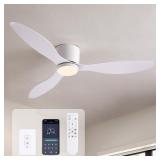 LUDOMIDE - Ceiling Fans (White, 52')