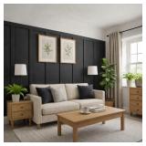 Weysat Accent Wall Molding Kit Precut MDF Wainscot