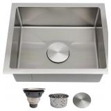 15x18 Inch Bar Sink Undermount   Delironexu 18 Gau