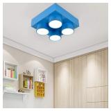 LAKIQ Modern Children Room Flush Mount Ceiling Lig