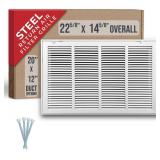 20'W x 12'H Duct Opening Measurements Steel Return