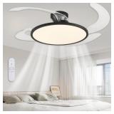AHAWILL 48 Inch Retractable Ceiling Fan,Low Profil