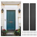 uxcell 2pcs Door Kick Plate, 6 x 28 Inches Aluminu