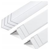 Sasylvia 10 Pcs Wall Corner Protector Guards, Viny