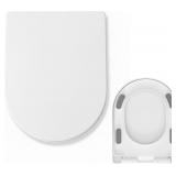 U/D-Shape Toilet Seat Replacement, Ergonomic Soft