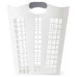 Gracious Living Laundry Basket, Easy Carry Flex Co