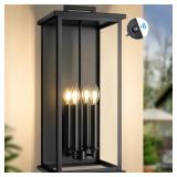 23.7 in Dusk to Dawn Large Outdoor Lights for Hous