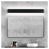 Ralbay Modern Black Bathroom Vanity Light 32.6inch