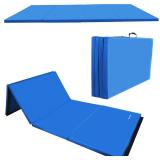 BalanceFrom 6x4 Feet 4-Panel Folding Gymnastics Ma