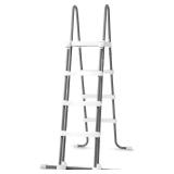 Intex 28076E Heavy Duty Deluxe Pool Ladder with Re