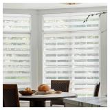 GHV Zebra Blinds for Windows Corded Blackout Dual
